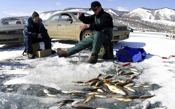 Зимняя Рыбалка на Байкале